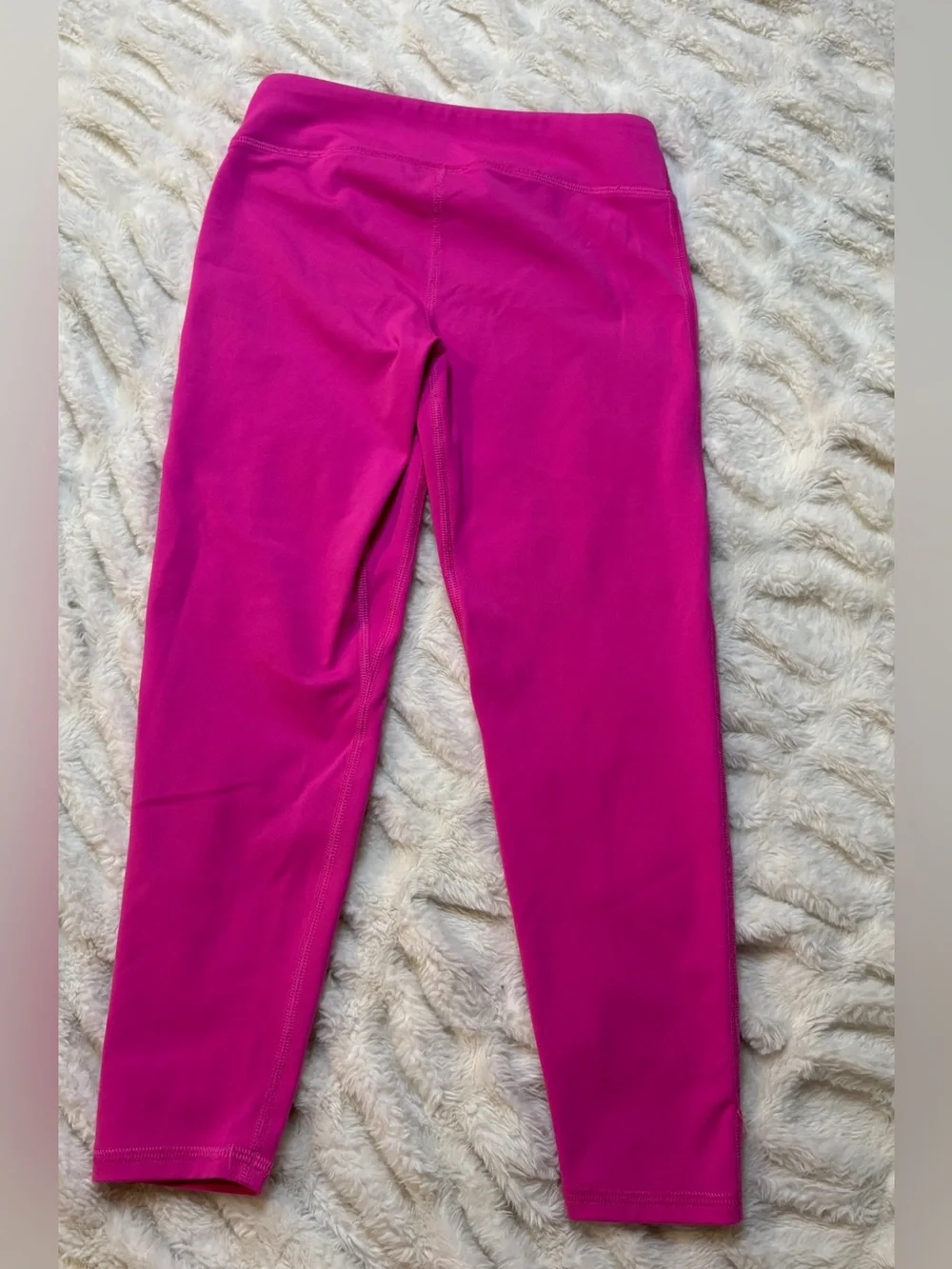 Under Armour Girls Fuchsia Performance Leggings